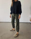 Cropped Sweatpants / Olive