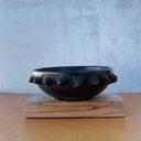 Coyotepec Prehispanic Bowl / Black