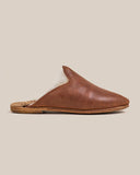 Shearling Baba Slip On Shoe / Fort Worth Brown
