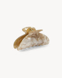 Midi Heirloom Claw Clip /Sand Shell