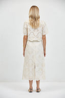 Cannes Eyelet Top / Natural