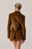 Corduroy Boyfriend Blazer / Camel