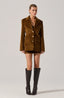 Corduroy Boyfriend Blazer / Camel