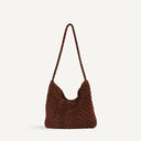 Serena Bag / Brown Suede