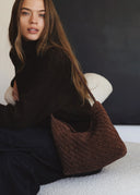 Serena Bag / Brown Suede