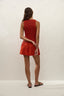 Maria Mini Dress / Dusty Tomato