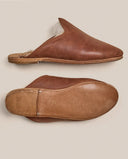 Shearling Baba Slip On Shoe / Fort Worth Brown