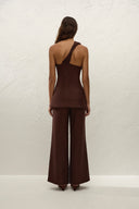 Syna Linen Pant / Carob