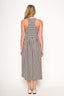 Renzo Stripe Midi Dress / Navy
