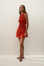 Maria Mini Dress / Dusty Tomato