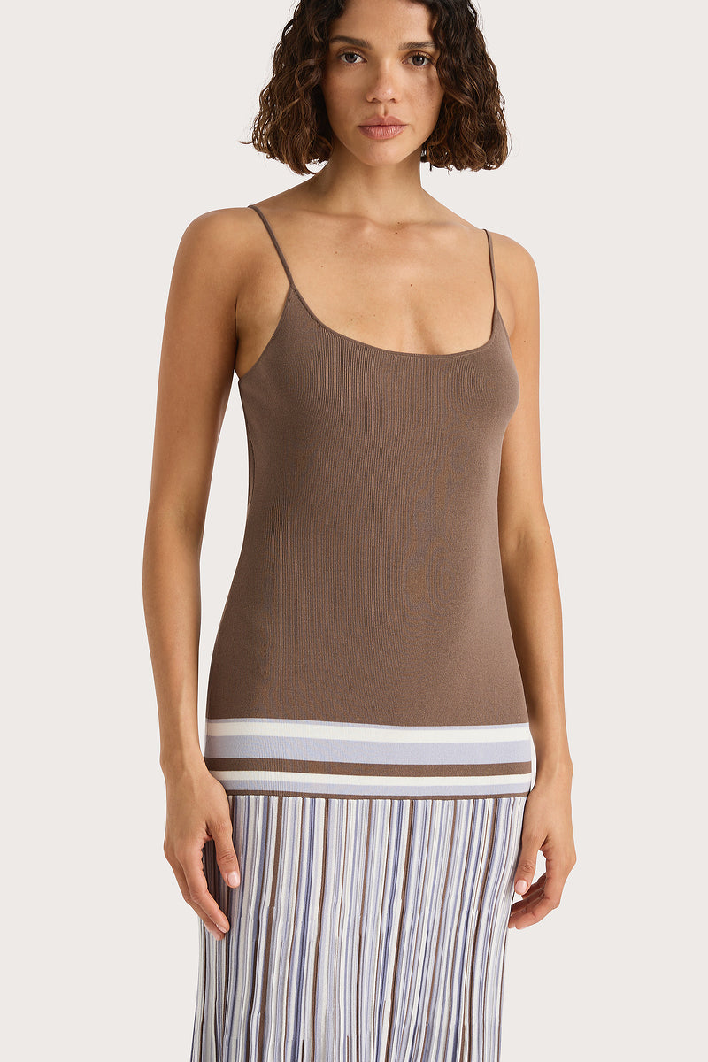 Citara Maxi Dress / Pale Blue Stripe Puebla House Citara Maxi Dress / Pale Blue Stripe Puebla House