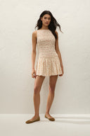 Gala Mini Dress / Linnea Dot Panna