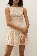 Gala Mini Dress / Linnea Dot Panna