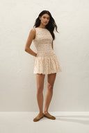 Gala Mini Dress / Linnea Dot Panna