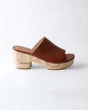 Katlyn Leather Clog / Cinnamon