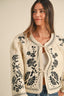 Embroidered Quilted Jacket