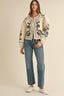 Embroidered Quilted Jacket