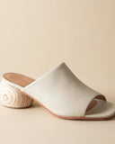 Milla Leather Mule / Bone