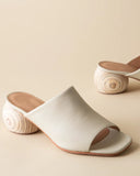 Milla Leather Mule / Bone