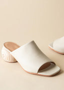 Milla Leather Mule / Bone