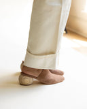 Mina Suede Mule / Latte
