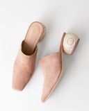 Mina Suede Mule / Latte