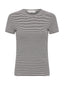 Organic Baby Tee / Black Stripe