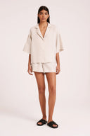 Linen Lounge Short / Natural