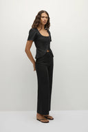 Jean Linen Pant / Black