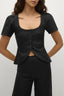 Audrey Linen Vest / Black