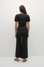 Audrey Linen Vest / Black