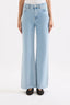 Cali Stretch Wide Leg Jeans / Sky Blue