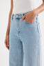 Cali Stretch Wide Leg Jeans / Sky Blue