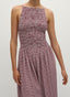 Laia Maxi Dress / Deep Red Gingham