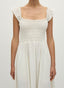 Eudora Midi Dress / White