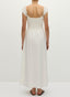Eudora Midi Dress / White