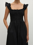 Eudora Midi Dress / Black