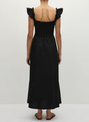 Eudora Midi Dress / Black