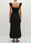 Eudora Midi Dress / Black