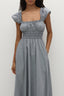 Janne Midi Dress / Vintage Navy Gingham