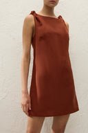 Flor Mini Dress / Terracotta
