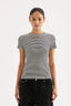 Organic Baby Tee / Black Stripe