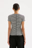 Organic Baby Tee / Black Stripe