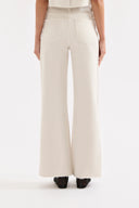 Cali Stretch Wide Leg Jeans / Dune