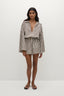 Aksel Playsuit / Espresso Stripe