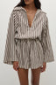 Aksel Playsuit / Espresso Stripe