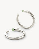 Large Perfect Hoops / Silver