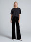 Brighton Wide Leg Velvet Pants / Black