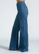 Brighton Wide Leg Jeans / Mercury