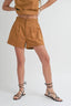 Paper Bag Shorts / Toffee